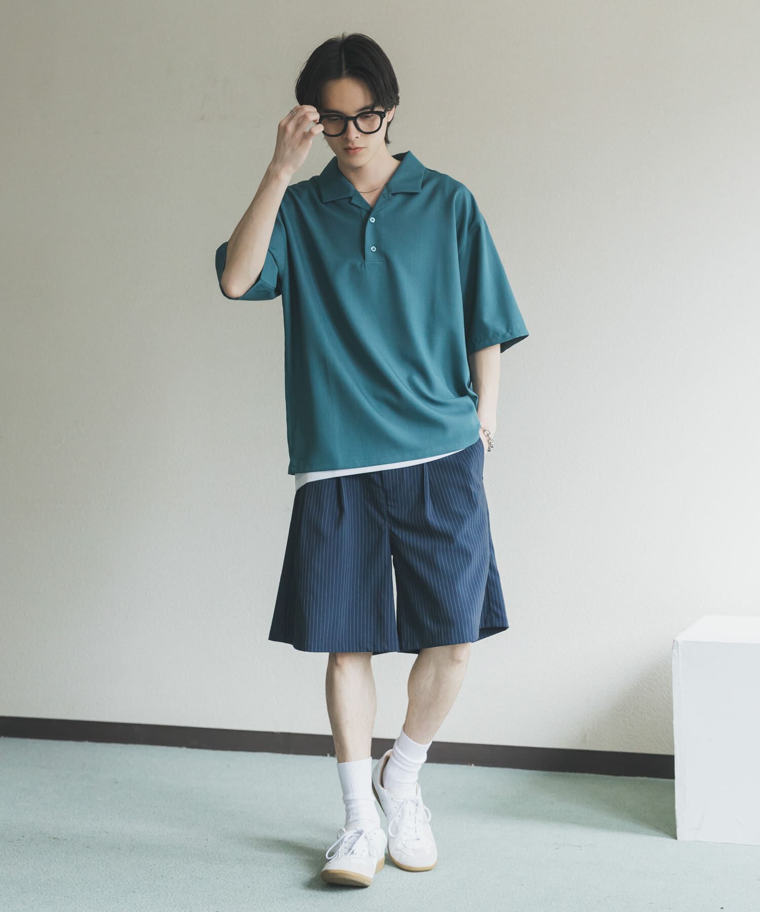 SENSE OF PLACE by URBAN RESEARCH「ハイツイストプルオーバーショートスリーブシャツ」|シャツ・ブラウス|