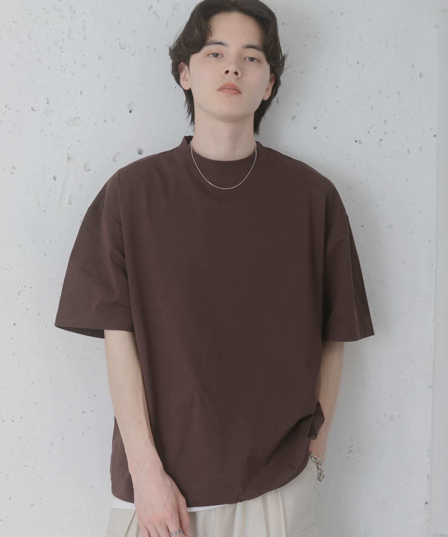 SENSE OF PLACE by URBAN RESEARCH「『接触冷感/ｲｰｼﾞｰｹｱ』ｸｲｯｸﾄﾞﾗｲｱｿｰﾄﾄﾞﾛｰｺｰﾄﾞ」|Tシャツ・カットソー|