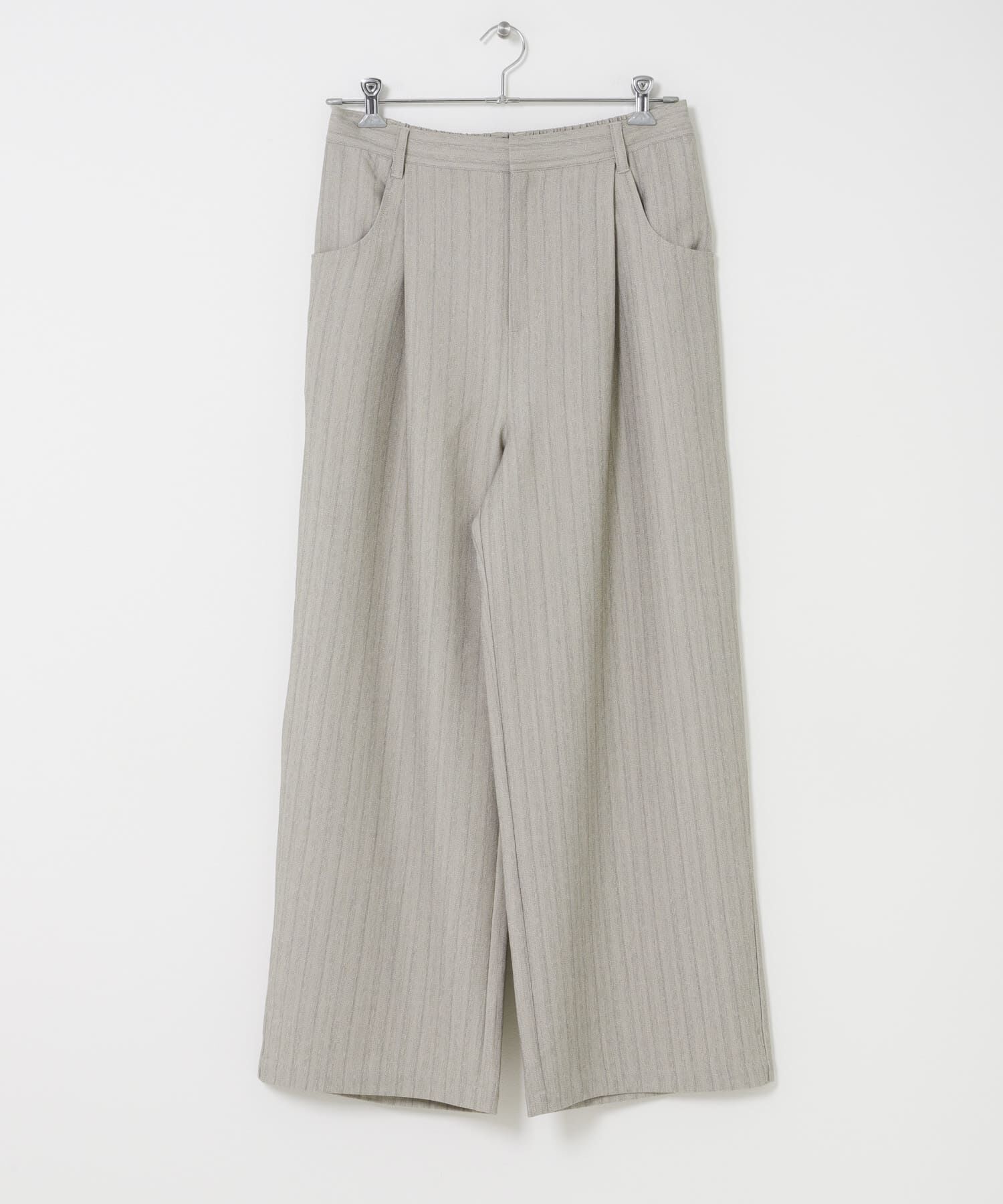 SENSE OF PLACE by URBAN RESEARCH「ピンストライプタックワイドスラックス」|その他|