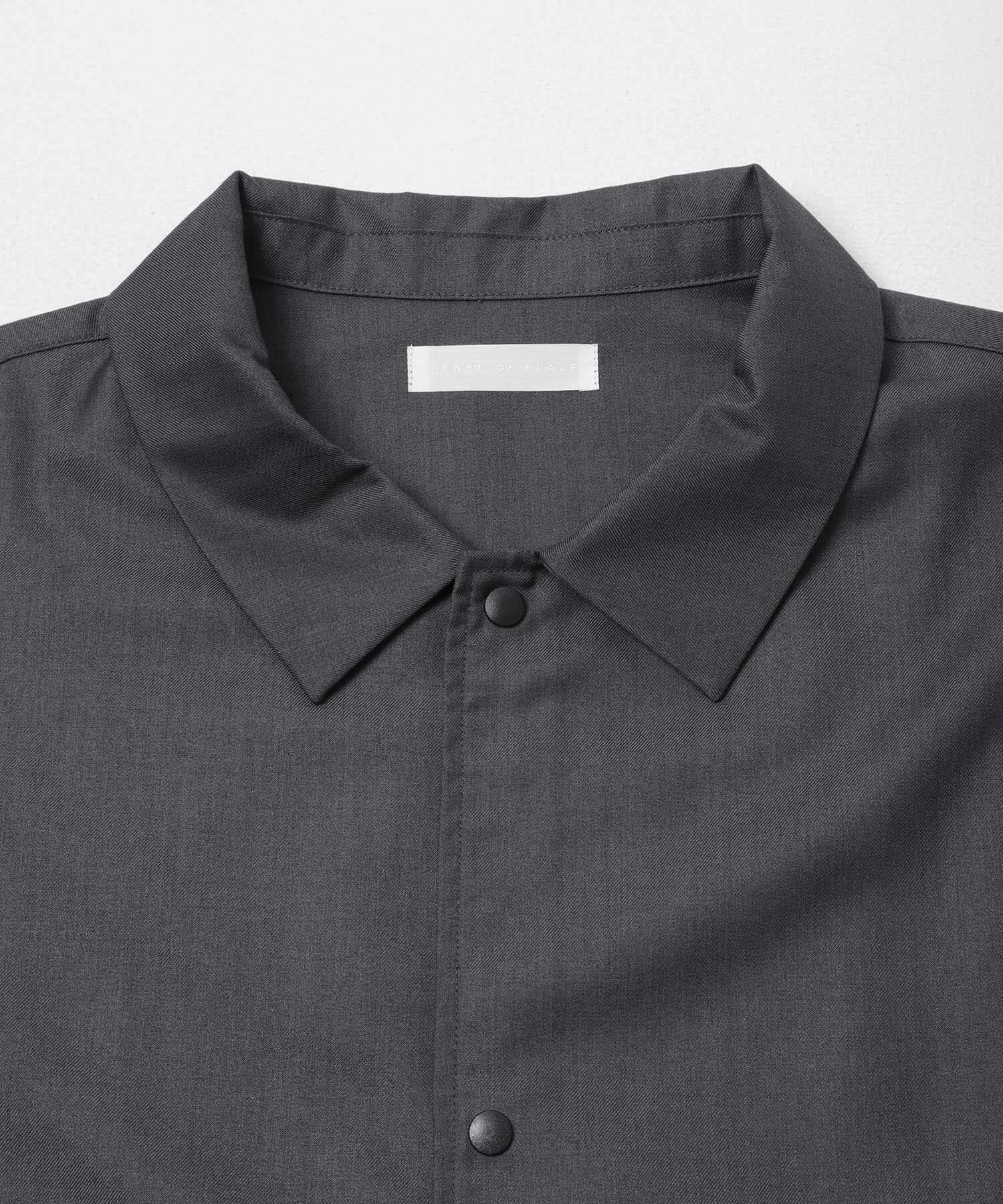 SENSE OF PLACE by URBAN RESEARCH「ハーフスリーブコーチジャケット」|ブルゾン・スタジャン|