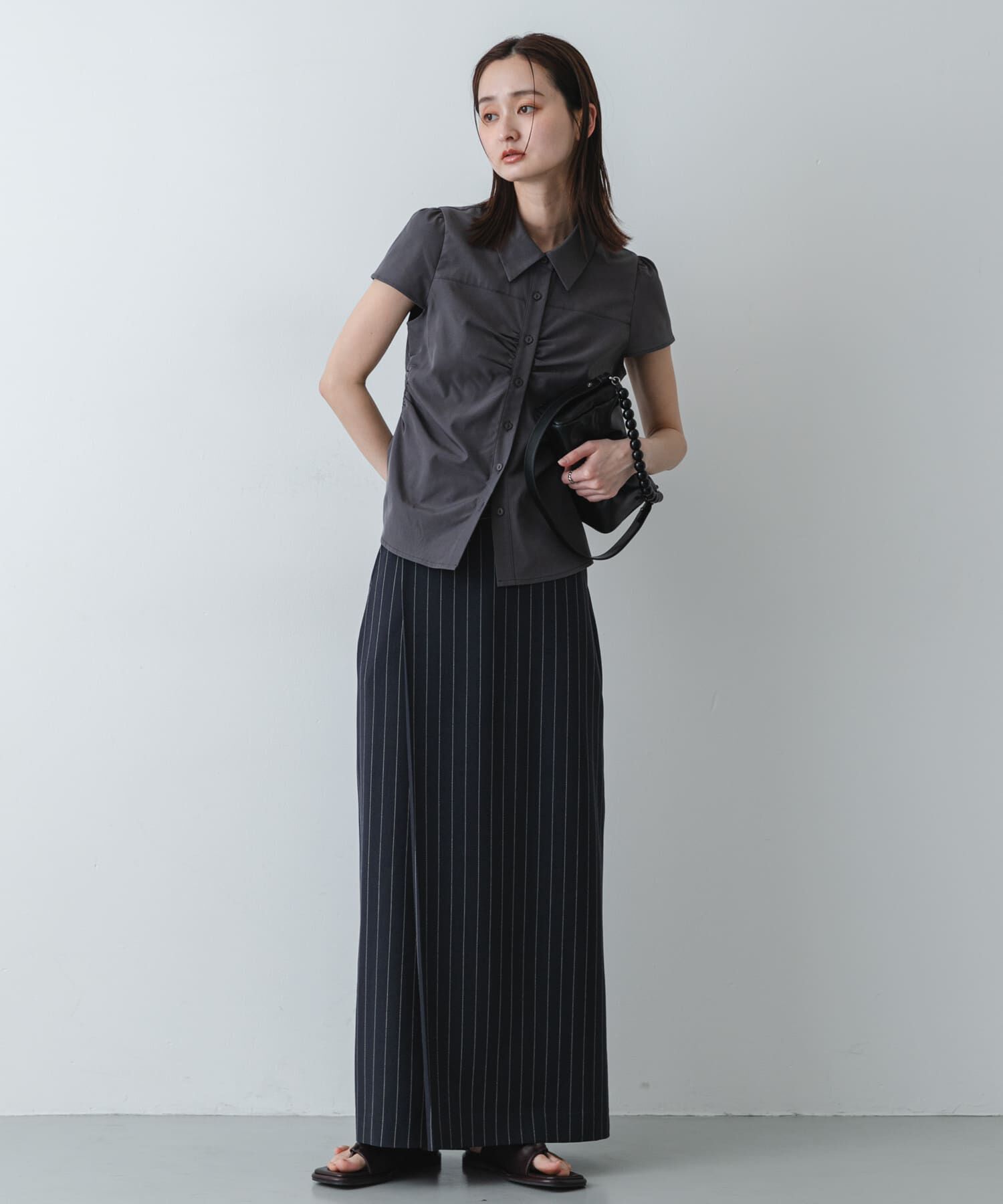 SENSE OF PLACE by URBAN RESEARCH「ビーズハンドルバッグ」|ショルダー・メッセンジャー|