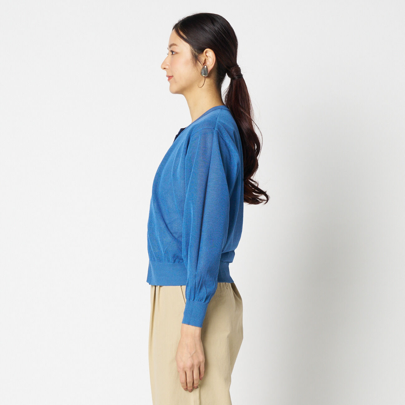 HELIOPOLE「HELIOPOLE LAYERED KNIT REVERSIBLE GARDIGAN」|ニット・セーター|