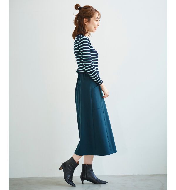 le.coeur blanc「ポンチボックススカート」|スカート|