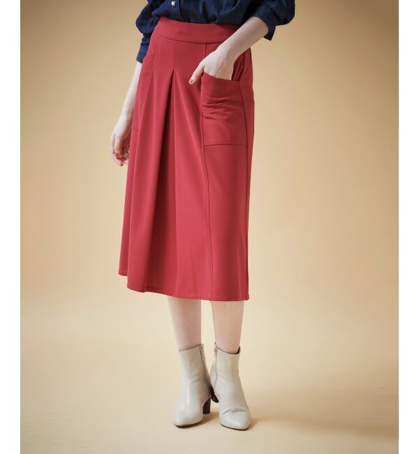 le.coeur blanc「ポンチボックススカート」|スカート|