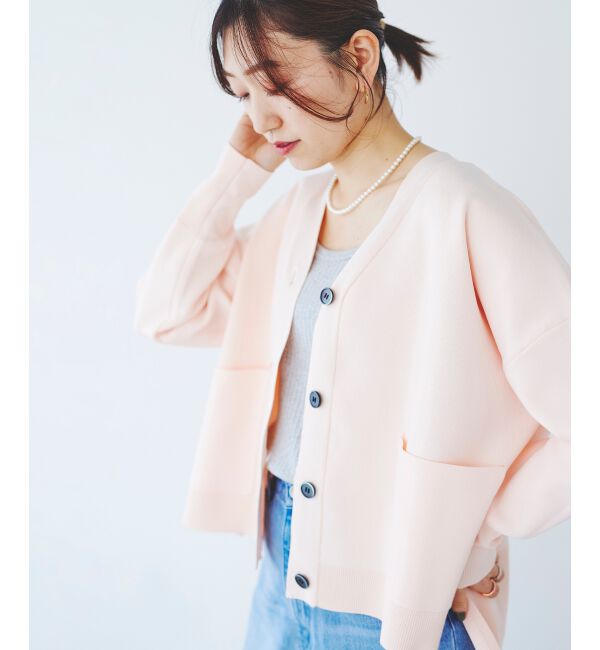 le.coeur blanc「《手洗い可能》ランダムテレコUネックタンク」|タンクトップ|