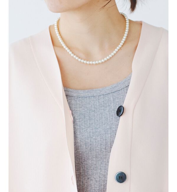 le.coeur blanc「《手洗い可能》ランダムテレコUネックタンク」|タンクトップ|