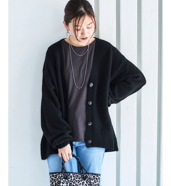 le.coeur blanc「《手洗い可能》ラウンドヘムカットソープルオーバー」|Tシャツ・カットソー|