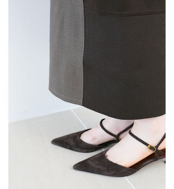  「ボンディングバイヤス切替スカート」|スカート|