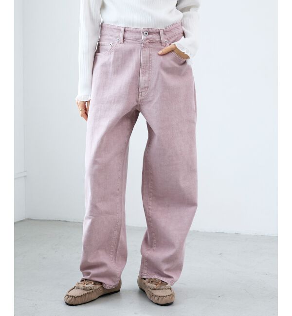  「カラーカツラギカーブパンツ」|その他|