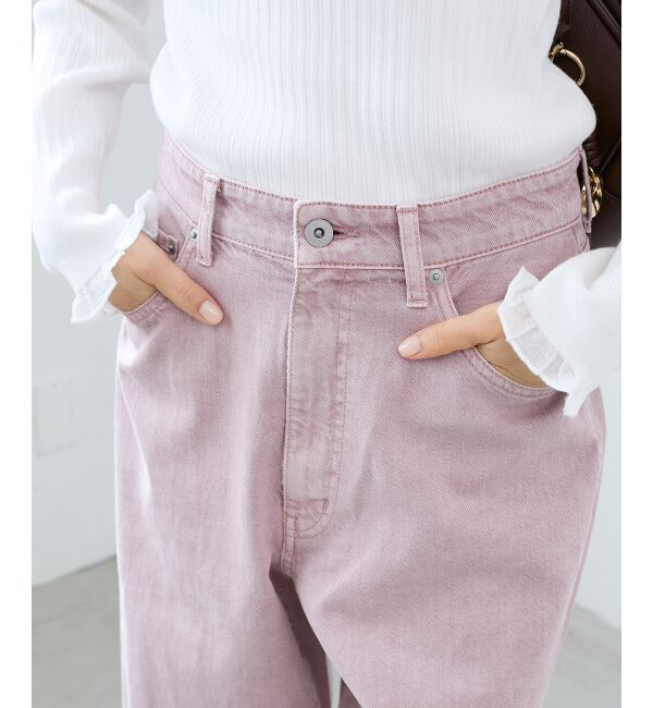  「カラーカツラギカーブパンツ」|その他|