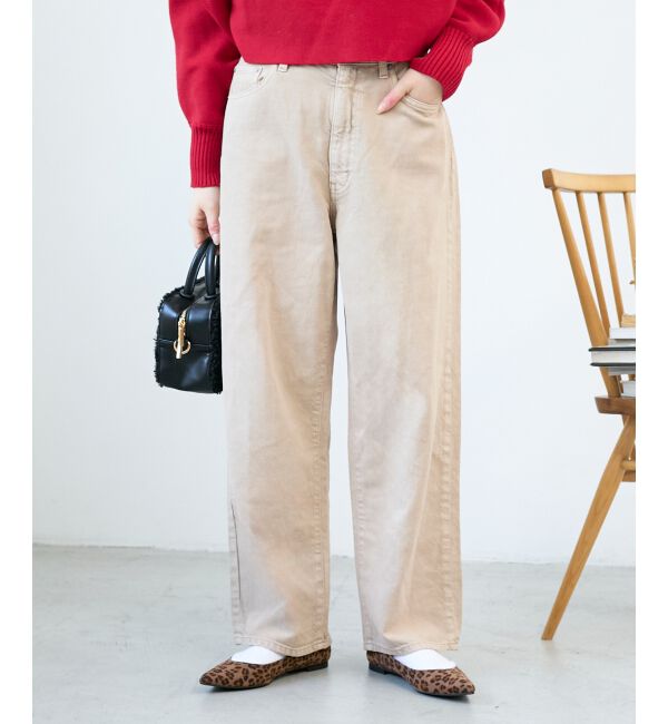  「カラーカツラギカーブパンツ」|その他|