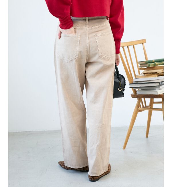  「カラーカツラギカーブパンツ」|その他|