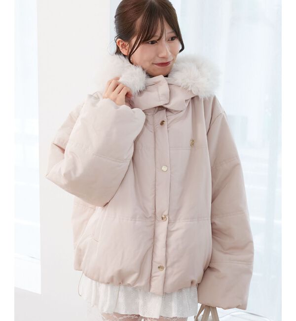  「2way中綿フードブルゾン」|ブルゾン・スタジャン|