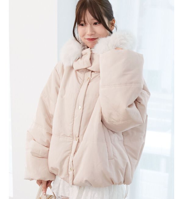  「2way中綿フードブルゾン」|ブルゾン・スタジャン|