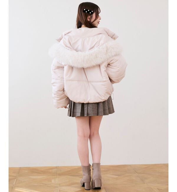  「2way中綿フードブルゾン」|ブルゾン・スタジャン|