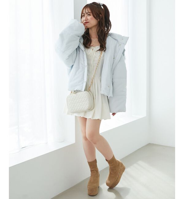  「2way中綿フードブルゾン」|ブルゾン・スタジャン|