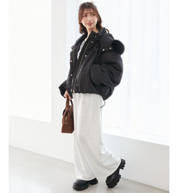  「2way中綿フードブルゾン」|ブルゾン・スタジャン|