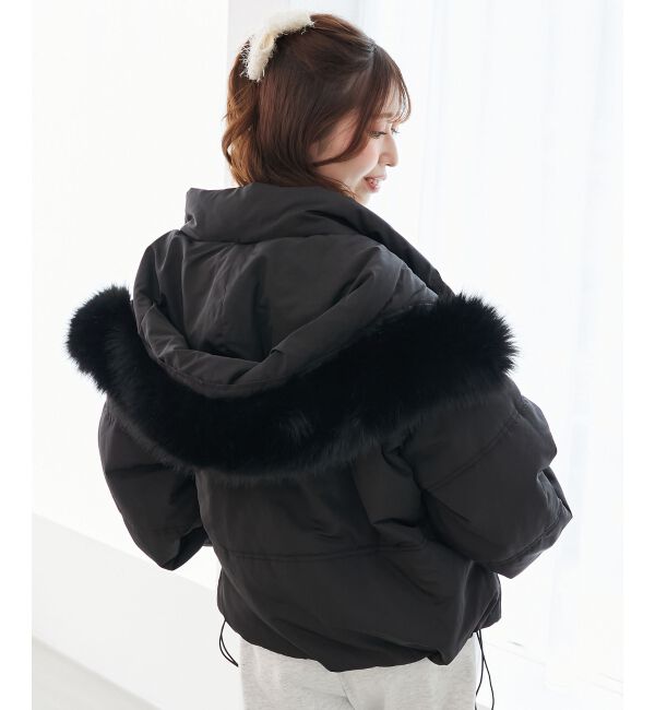  「2way中綿フードブルゾン」|ブルゾン・スタジャン|