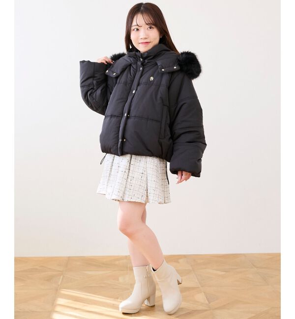  「2way中綿フードブルゾン」|ブルゾン・スタジャン|