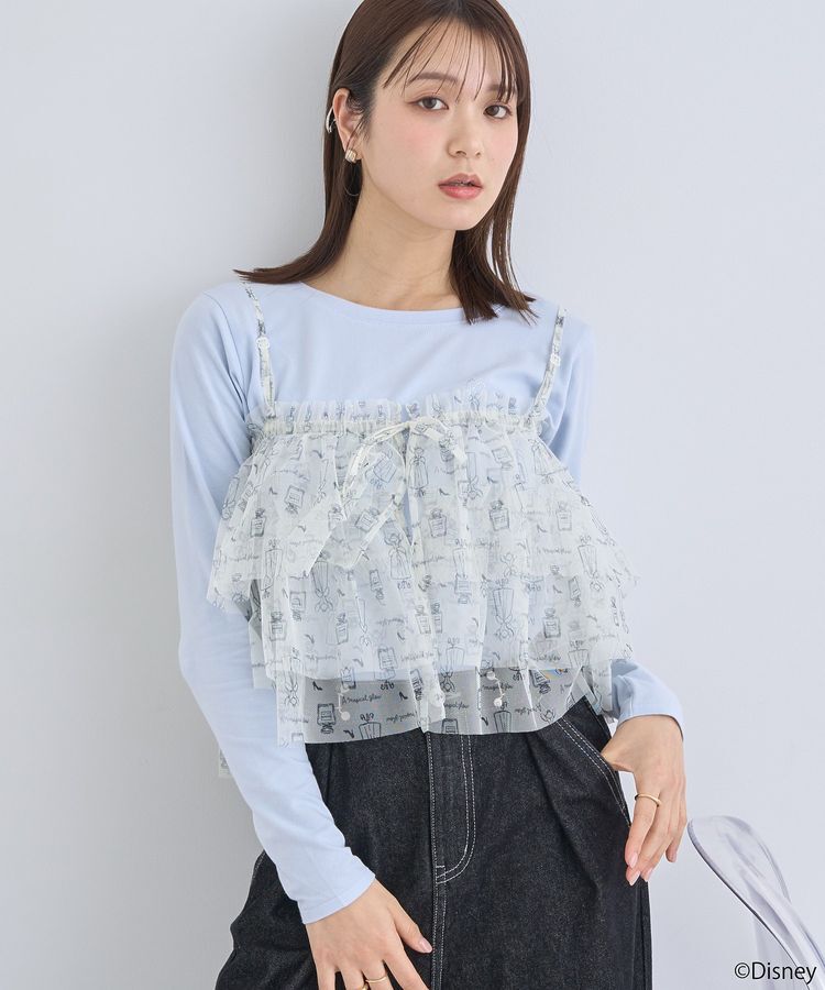 earth music&ecology「シンデレラ/総柄プリントマルチビスチェ」|ベスト・ジレ|