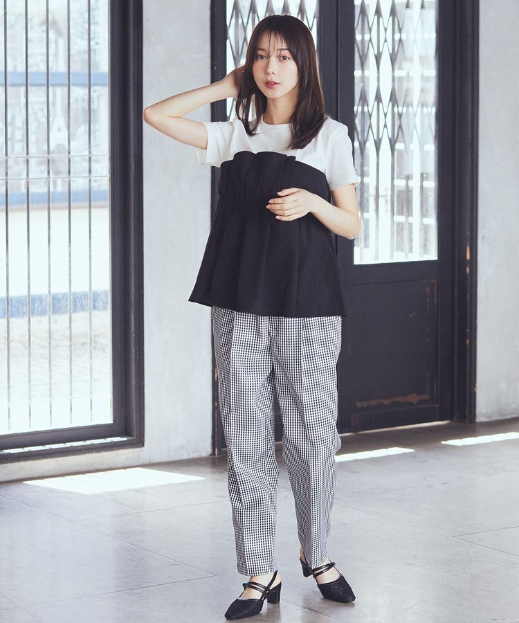 earth music&ecology「ビスチェドッキングプルオーバー」|Tシャツ・カットソー|