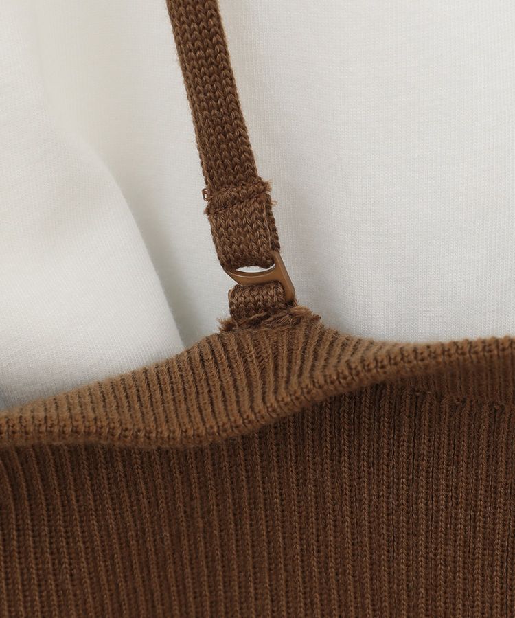 earth music&ecology「SET2点コンパクトTEE＋マルチwayニットビスチェ」|Tシャツ・カットソー|