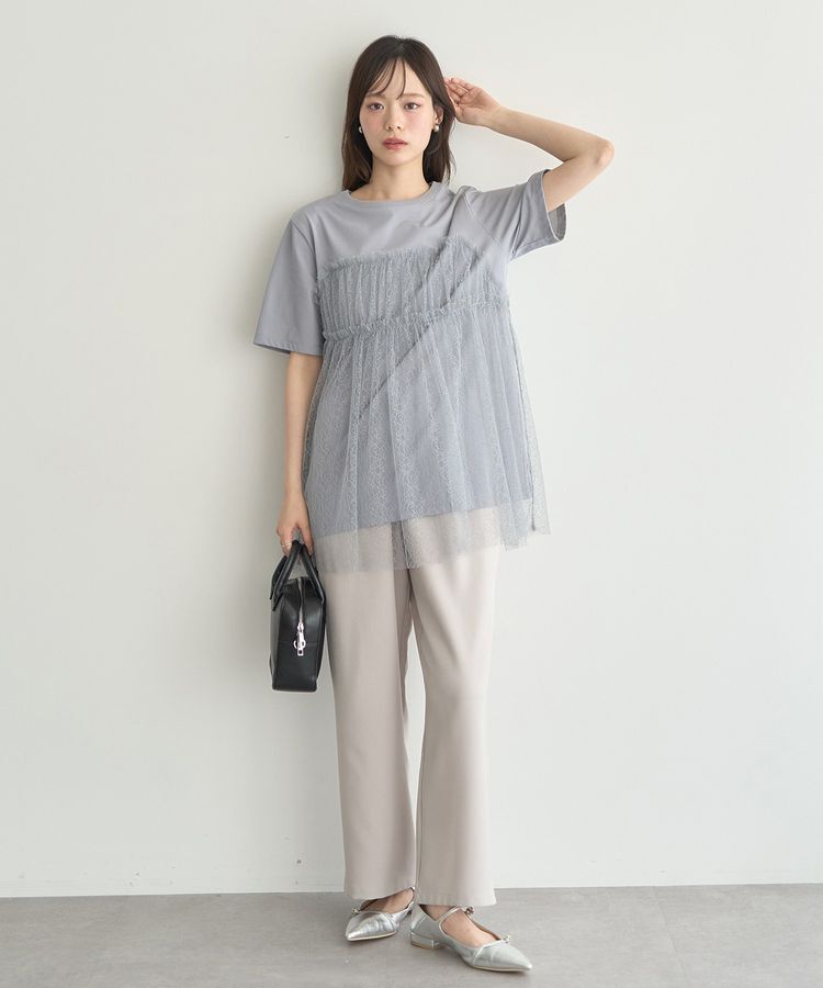 earth music&ecology「リラックスワイドパンツ」|その他|