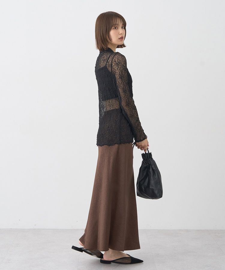 earth music&ecology「ストレッチレースシャツ」|シャツ・ブラウス|