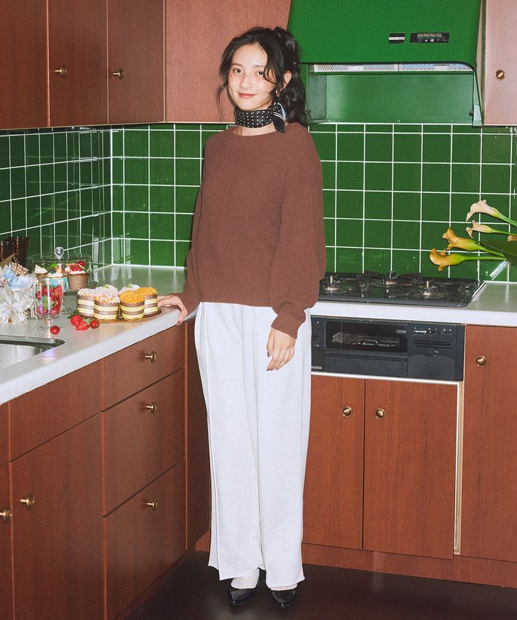 earth music&ecology「センターシームタックスウェットパンツ」|その他|