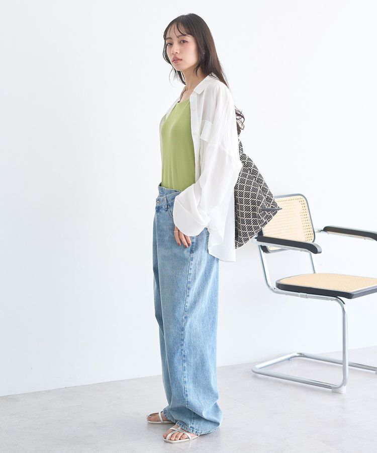 earth music&ecology「適ON カップ付きキャミソール」|キャミソール|