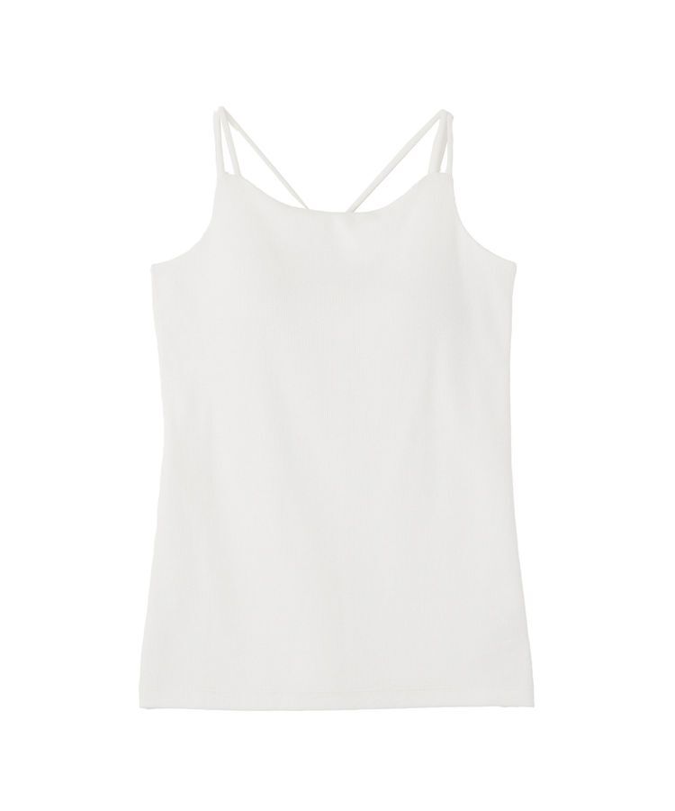earth music&ecology「適ON カップ付きキャミソール」|キャミソール|