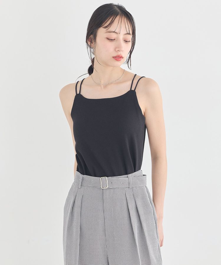 earth music&ecology「適ON カップ付きキャミソール」|キャミソール|