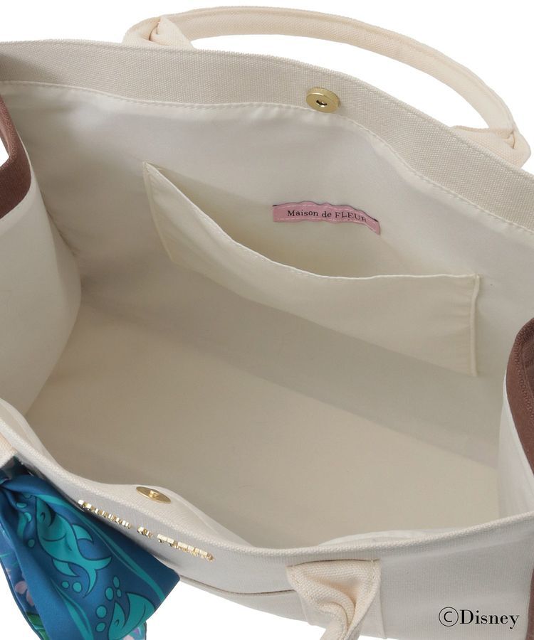 Maison de FLEUR「Nick/スカーフ付きトートバッグ」|ハンドバッグ|