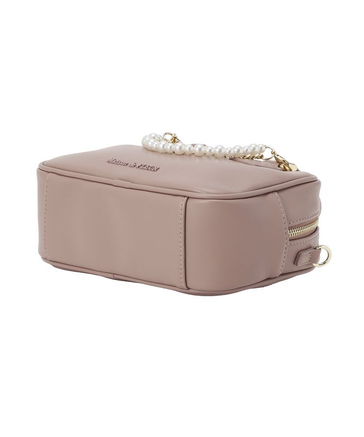 Maison de FLEUR「【チャーム付き/2Way】ワイドボストンバッグ」|ハンドバッグ|