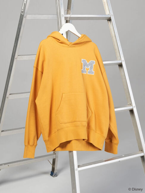  「ワッペン付き裏起毛パーカー/Disney」|Tシャツ・カットソー|