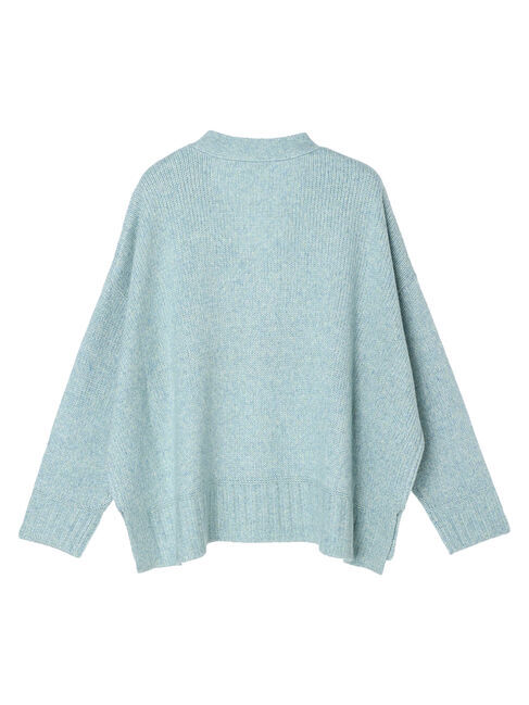  「カラーMIXニットカーディガン」|カーディガン|