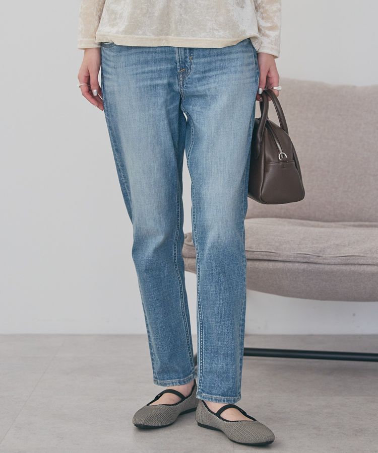 AMERICAN HOLIC「テーパードデニム」|デニム|Light indigo