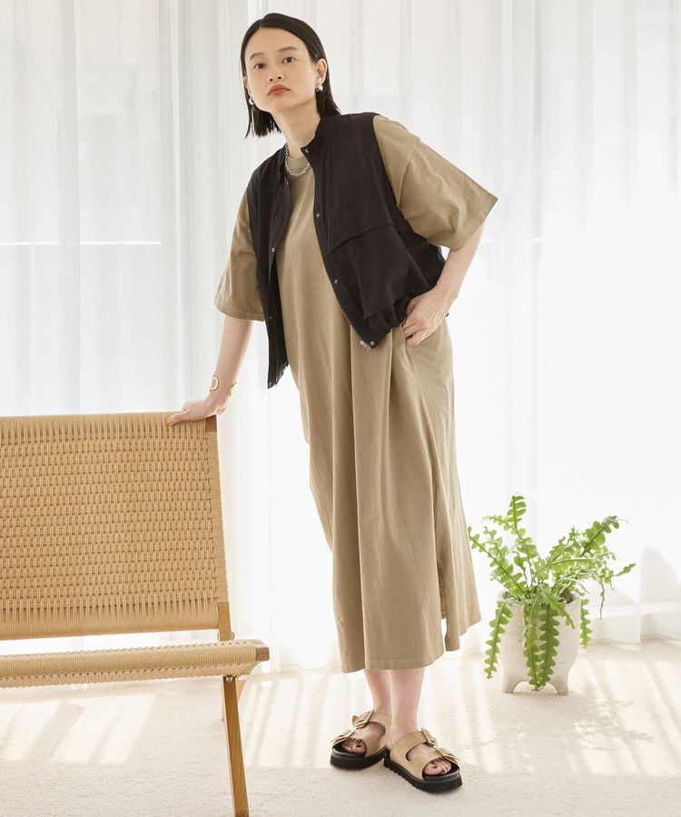 AMERICAN HOLIC「Wポケットショートベスト」|ベスト・ジレ|