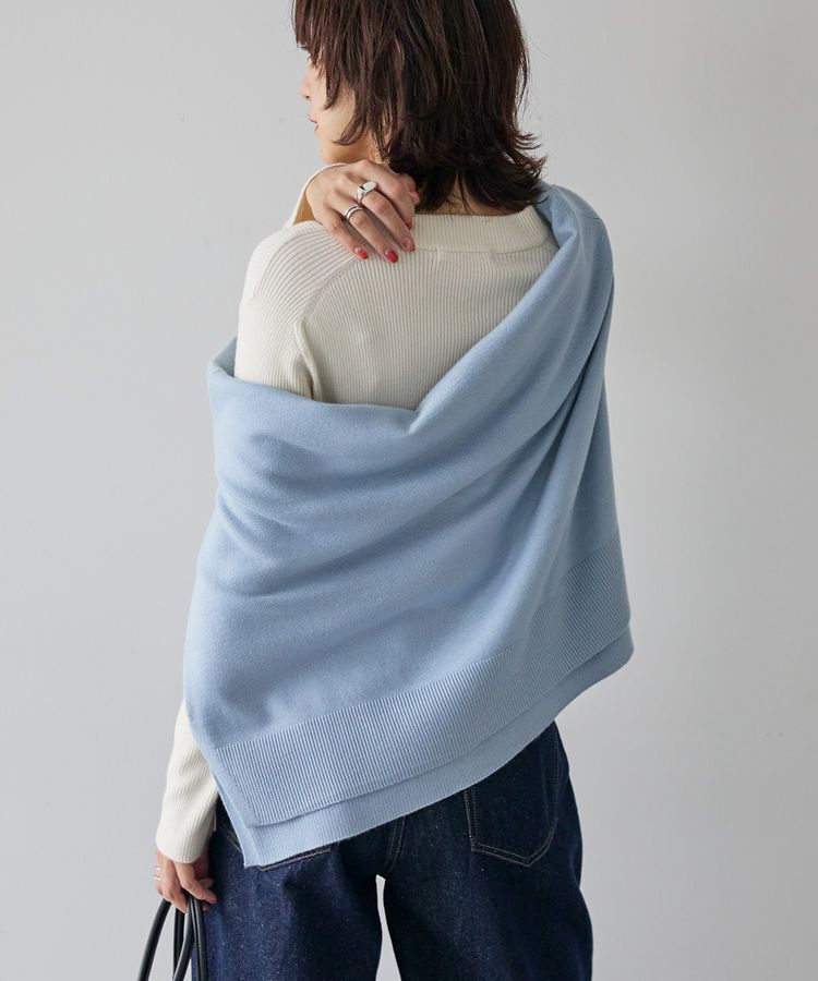 AMERICAN HOLIC「バイパチリブモックネックニットプルオーバー＜静電気軽減＞」|ニット・セーター|