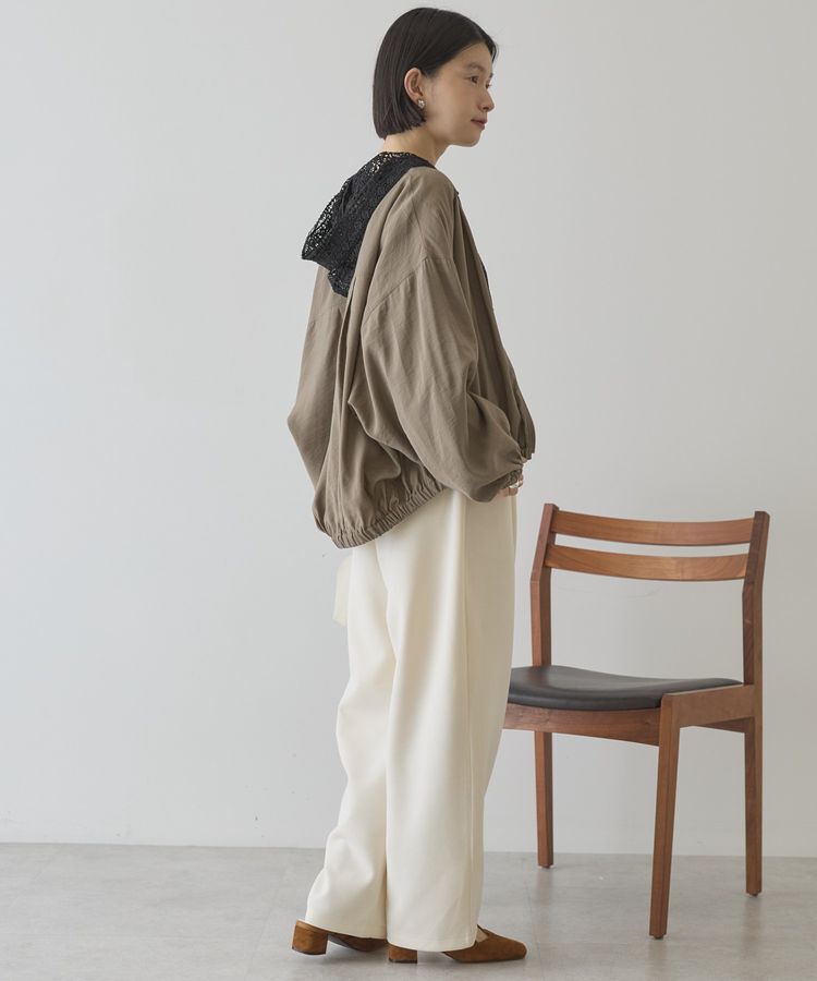 AMERICAN HOLIC「【UVカット+接触冷感】Vネックドルマンブルゾン」|ブルゾン・スタジャン|