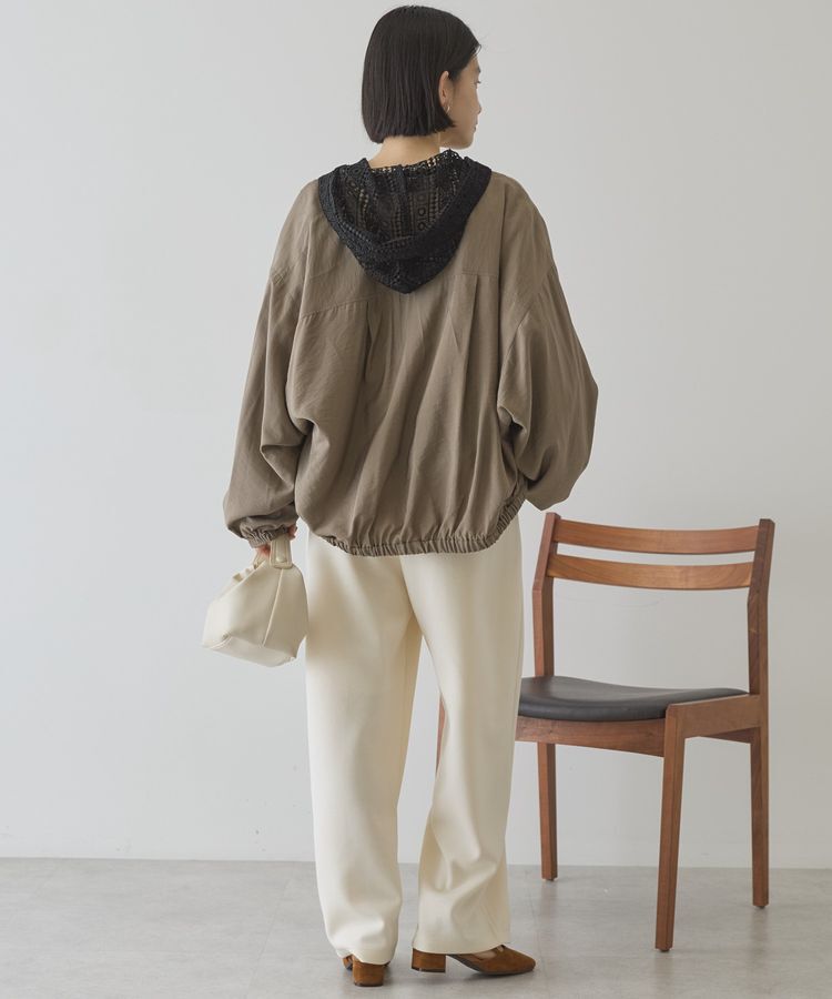 AMERICAN HOLIC「【UVカット+接触冷感】Vネックドルマンブルゾン」|ブルゾン・スタジャン|