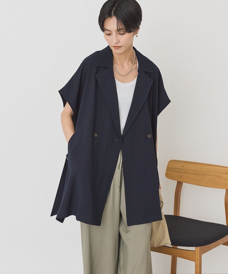 AMERICAN HOLIC「【花粉防止加工】サイドスリットベスト」|その他|