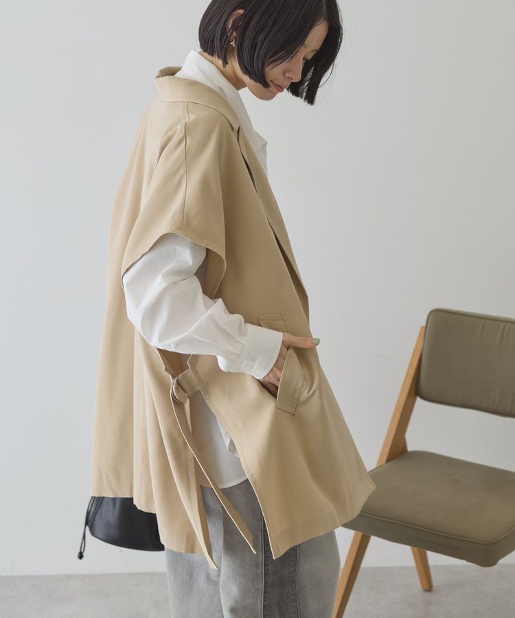 AMERICAN HOLIC「【花粉防止加工】サイドスリットベスト」|その他|