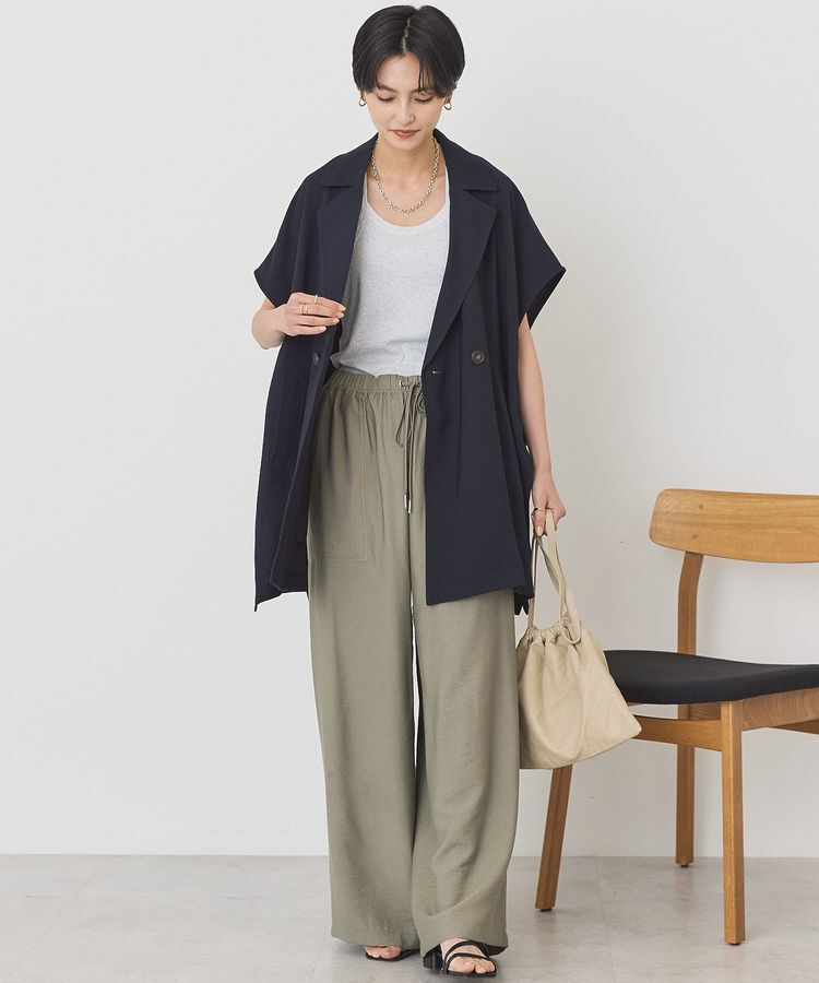 AMERICAN HOLIC「【花粉防止加工】サイドスリットベスト」|その他|