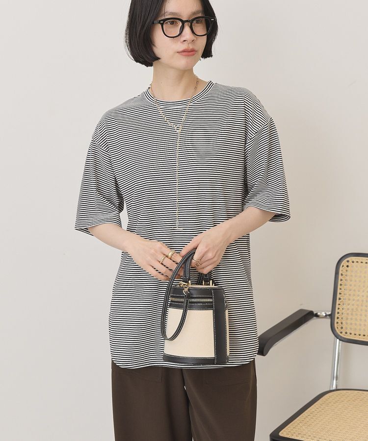 AMERICAN HOLIC「裾ラウンドTシャツ」|Tシャツ・カットソー|