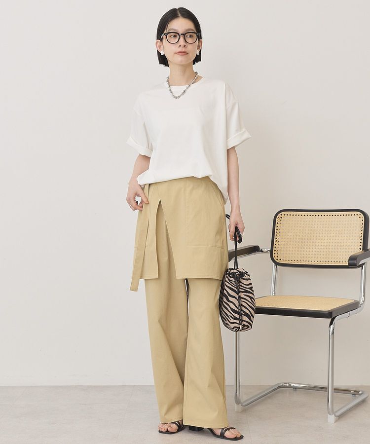 AMERICAN HOLIC「裾ラウンドTシャツ」|Tシャツ・カットソー|