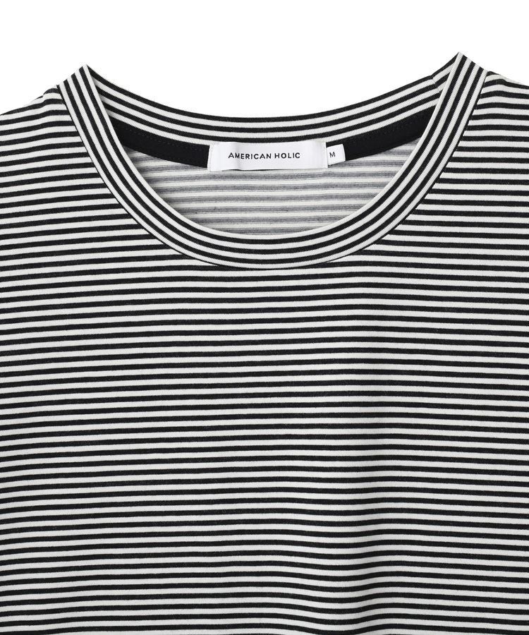 AMERICAN HOLIC「裾ラウンドTシャツ」|Tシャツ・カットソー|
