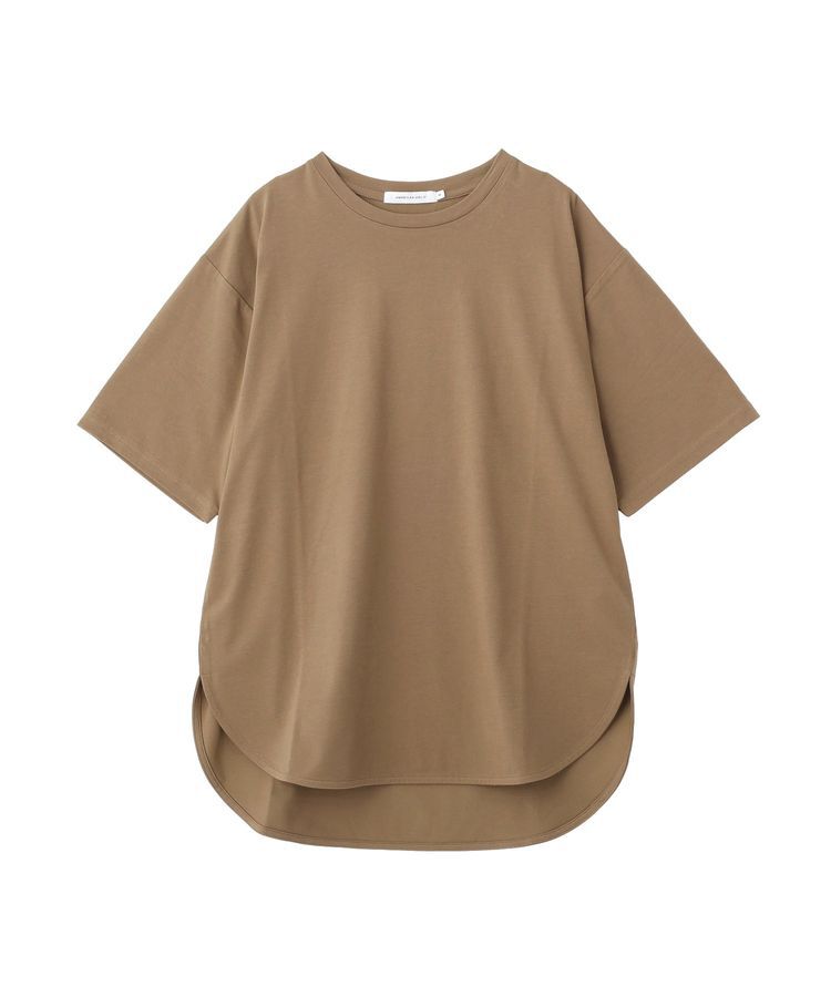 AMERICAN HOLIC「裾ラウンドTシャツ」|Tシャツ・カットソー|