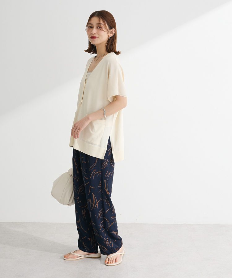 Green Parks「フレンチスリーブカーディガン」|カーディガン|