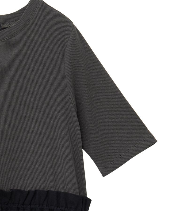 Green Parks「・SUGAR SPOON半袖リブドッキングワンピ」|ワンピース|